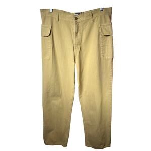 (READ)Tommy Hilfiger Vintage Cargo Pants Wide Leg Straight Leg Khaki Men’s 38/32